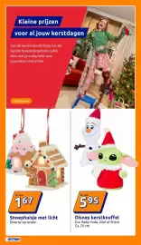 Action folder week 45 Pagina 28: Snoep huisje met licht €1,67, Disney kerstknuffel €5,95