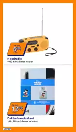 Action folder week 45 Pagina 7: Noodradio €6,95, Dekbedovertrekset €12,95