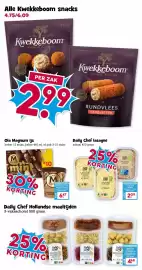 Boon`s Markt folder week 45 Pagina 13: Ola Magnum ijs €6,47, Alle Kwekkeboom snacks €2,99