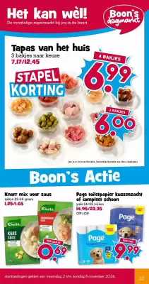Boon`s Markt (geldig t/m 8-11)