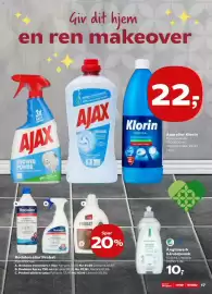 SuperBrugsen tilbudsavis uge 44 Side 19: Ajax eller Klorin €22,00, Änglamark håndopvask €10,00