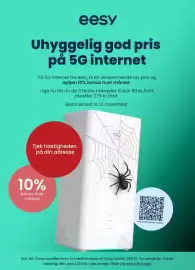 SuperBrugsen tilbudsavis uge 44 Side 39: Uhyggelig god pris på 5G internet €99,00
