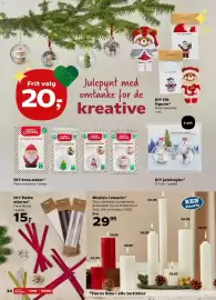 SuperBrugsen tilbudsavis uge 44 Side 40: DIY flette stjerne €15,00, Bloklys i stearin €29,95