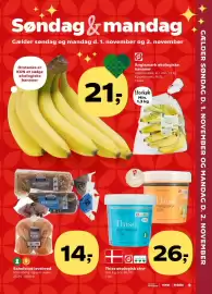 SuperBrugsen tilbudsavis uge 44 Side 9: Schulstad leverbrød €14,00, Thise økologisk skyr €26,00