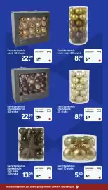 GAMMA folder | Fijne Feestdagen Pagina 19: Kerstballenmix chocoladebruin €17,24, Kerstballenmix goud €17,24