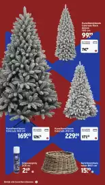 GAMMA folder | Fijne Feestdagen Pagina 6: Kerstboomhuls rotan €15,99, Spray snow sneeuwspray €2,69