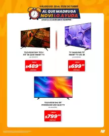 Catálogo Novicompu Página 2: TV SAMSUNG 70" SMART TV LED 4K €699,99, TELEVISOR ENV TECH 65" 4K QLED SMART TV €489,99