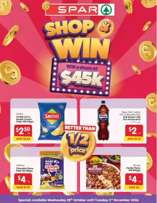 Spar (valid until 3-11)