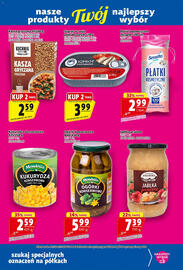 Prim Market gazetka tydzień 44 Strona 18: Ogórki konserwowe Mondello €5,99, Kasza Gryczana Prażona Kuchnia Babuni Aluni €2,59