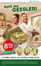 Żabka gazetka tydzień 44 Strona 2: BĄDŹ JAK GESSLER BĄDŹ JAK GESSLER! Mateuse Gessler 890 Ż CENA Z ŻAPPKĄ dobra karma