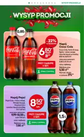 Żabka gazetka tydzień 44 Strona 20: Napój Pepsi €8,50, Napój Coca-Cola €6,80
