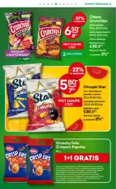 Żabka gazetka tydzień 44 Strona 24: Chrupki Star €5,80, Crunchips €6,50