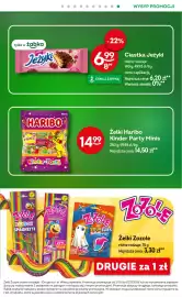 Żabka gazetka tydzień 44 Strona 29: Ciastka Jeżyki €6,99, Żelki Zozole €3,30