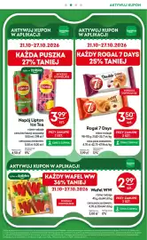 Żabka gazetka tydzień 44 Strona 31: Rogal 7 Days €3,50, Napój Lipton Ice Tea €3,99