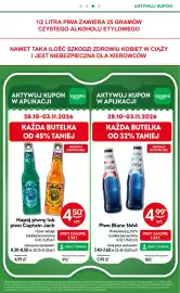 Żabka gazetka tydzień 44 Strona 32: Piwo Blanc 1664 €4,99, Napój piwny lub piwo Captain Jack €4,50