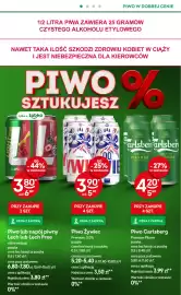 Żabka gazetka tydzień 44 Strona 38: Piwo Żywiec Premium, 0,0% €3,90, Piwo Carlsberg Premium Pilsner €4,20