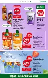 Żabka gazetka tydzień 44 Strona 53: Deser Łowicz €2,99, Kubek do Bubble Tea XXL €6,99