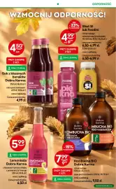 Żabka gazetka tydzień 44 Strona 54: Sok z kiszonych buraków Dobra Karma €4,99, Shot SI lub Foodini €4,99