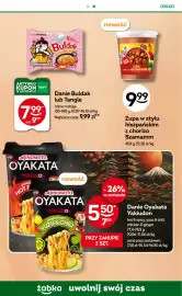 Żabka gazetka tydzień 44 Strona 61: Danie Buldak lub Tangle €7,99, Zupa w stylu hiszpańskim z chorizo Szamamm €9,99