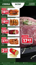 EMMA market gazetka | Mini Strona 2: Szynka bez kości €17,49, Szynka z pieca €35,99