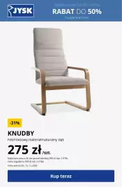 JYSK gazetka tydzień 44 Strona 22: Fotel Knudby €275,00