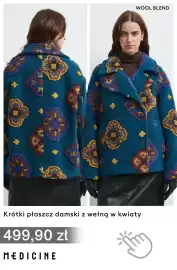 Medicine gazetka Strona 14: Krótki płaszcz damski z wełną w kwiaty Medicine €499,90