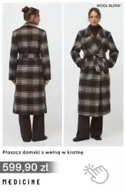 Medicine gazetka Strona 15: Płaszcz damski z wełną w kratkę Medicine €599,90