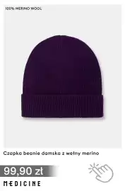 Medicine gazetka Strona 9: Czapka beanie damska z wełny merino Medicine €99,90