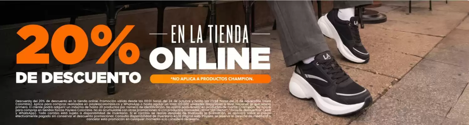 Payless (válido hasta 18-11)