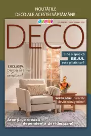 Catalog Jumbo Pagină 1: NOUTĂŢILE DECO ALE ACESTEI SĂPTĂMÂNI! JUMB E-JUMBO.RO - 20 OCTOMBRIE 2026 DECO EXCLUSIV: Dragoste la