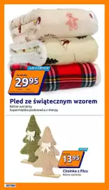Action gazetka tydzień 44 Strona 10: Pled ze świątecznym wzorem €29,95, Choinka z filcu €13,95