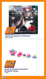 Action gazetka tydzień 44 Strona 20: Clown face paint kit €9,95, Serwis do herbaty ze światłem i dźwiękiem Playgo €26,95