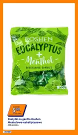 Action gazetka tydzień 44 Strona 8: Pastylki na gardło Roshen Mentolowo-eukaliptusowe €5,49