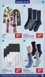 ALDI folder | Weekend Pagina 13: UP2FASHION Wollen sokken €3,99, UP2FASHION Boxershorts 3-pack €6,99