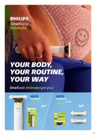 Matas tilbudsavis Side 61: OneBlade Intimate Blade €239,95, OneBlade Intimate €349,95