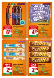 Dino gazetka tydzień 44 Strona 2: Baton Lion €1,49, Wafel Princessa €1,24