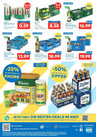 T&G Flugblatt Seite 8: Gösser Tray €8,58, Augustiner Edelstoff Kiste €18,99