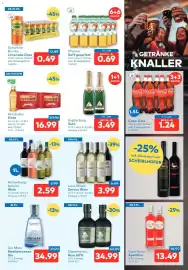 T&G Flugblatt Seite 7: Lenz Moser Servus Wein €3,99, Diplomatico Rum 40% €34,99