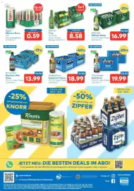 T&G Flugblatt Seite 8: Gösser Tray €8,58, Augustiner Edelstoff Kiste €18,99