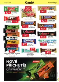 Qanto leták Strana 107: Charm tyčinka s oříškovým krémem €8,90, 3Bit tyčinka €11,60