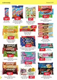 Qanto leták Strana 112: Horalky Sedita original, peanut butter, čokoládové €11,99, Mila řezy mini €267,85
