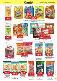 Qanto leták Strana 133: Bona vita Jeníkův lup mléčný, čokoládový €36,90, Rej Kukuřičné křupky €15,60