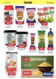 Qanto leták Strana 139: Leimer smažený hrášek €13,90, Gašpo polévkové drobení vaječné €24,50