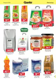 Qanto leták Strana 157: Cukrovar cukr krystal, krupice €16,50, Cukrová moučka €18,90