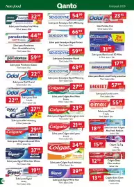Qanto leták Strana 180: Colgate Max White €27,99, Sensodyne rapid whitening €63,60