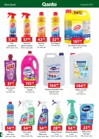 Qanto leták Strana 192: Dezipower dezinfekční čistič květinová vůně €164,99, Clin na okna €34,70