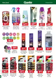 Qanto leták Strana 200: Prskavky star €17,99, Baterie BC alkalická LR6 €17,99