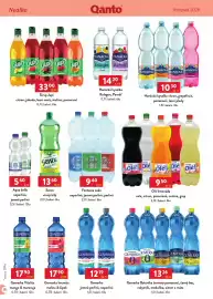 Qanto leták Strana 76: Jupi sirup citron, jahoda, lesní směs, malina, pomeranč €33,00, Fontessa voda €940,00