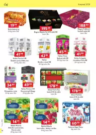 Qanto leták Strana 84: Babička Růženka Lesní malina, Jahody s vanilkou €14,95, Teekanne Magic Winter €60,50