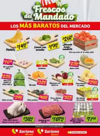 Folleto Soriana Mercado Página 1: Pollo entero fresco €3.890,00, Bachoco huevo blanco €7.100,00
